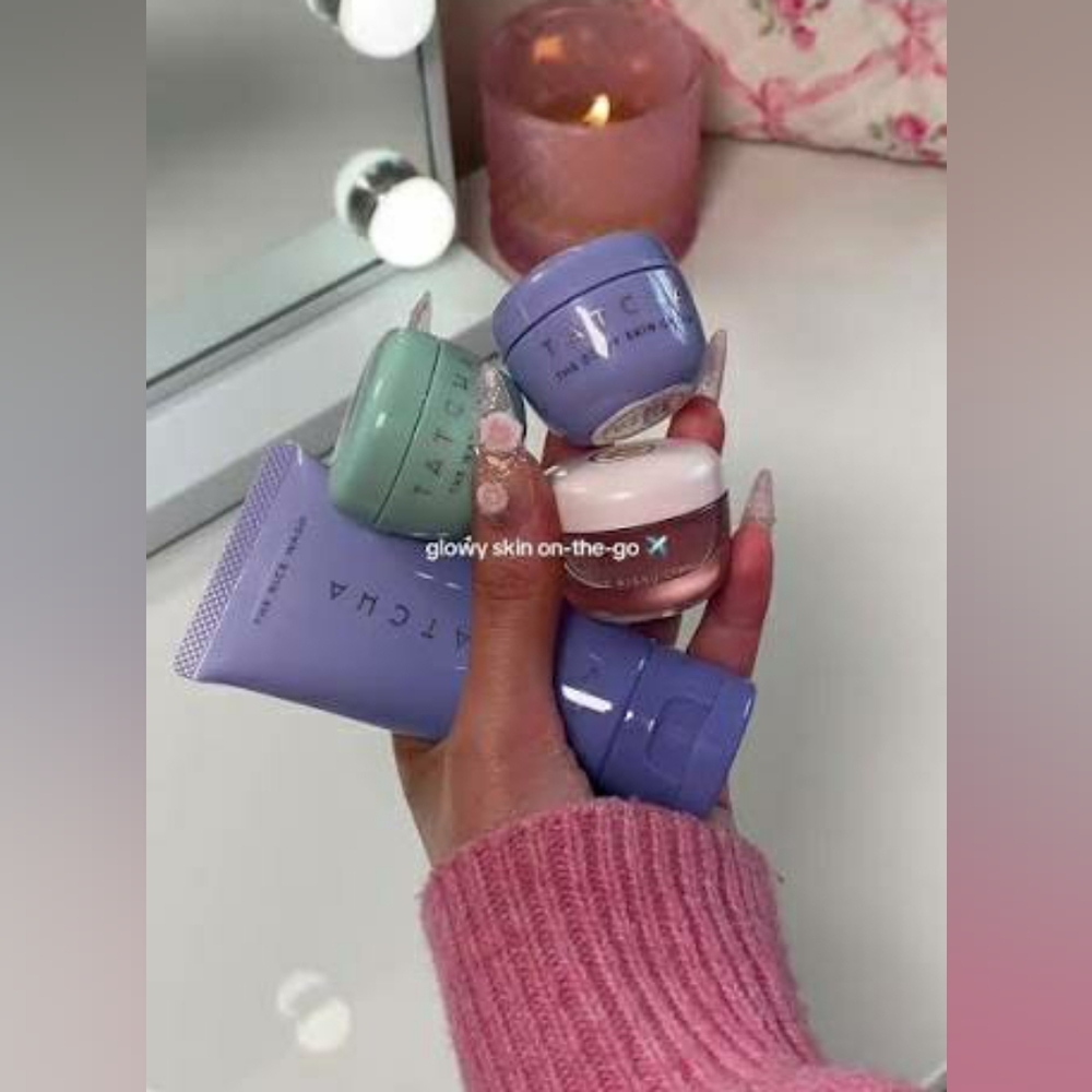 4PC🔮Set Need🔮BNIB LE Tatcha 4PC LITTLE LUXURIES Value Skincare Gift Set!$84V! - Picture 2 of 15